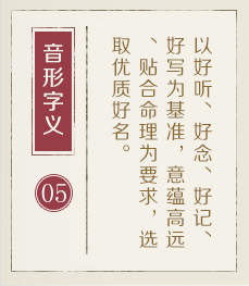 上海哪里起名字好-起名流程五
